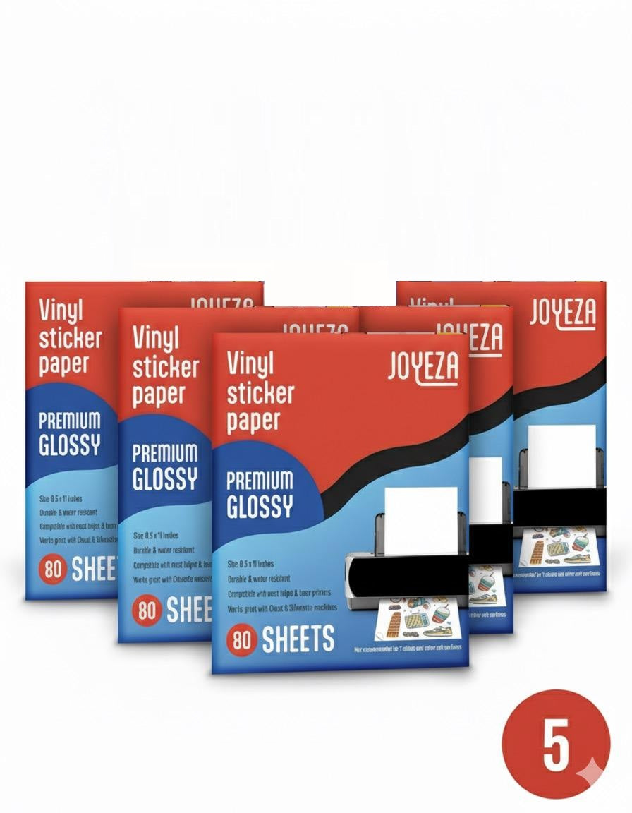 JOYEZA Premium Printable Vinyl Sticker Paper